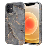 Custodia TPU e PC con stampa marmorizzata per iPhone 13