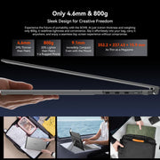 Blackview SCM8 15.3 inch Portable Laptop Ultra-thin LCD Monitor Screen Extender with Stand, SCM8
