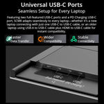 Blackview SCM8 15.3 inch Portable Laptop Ultra-thin LCD Monitor Screen Extender with Stand, SCM8