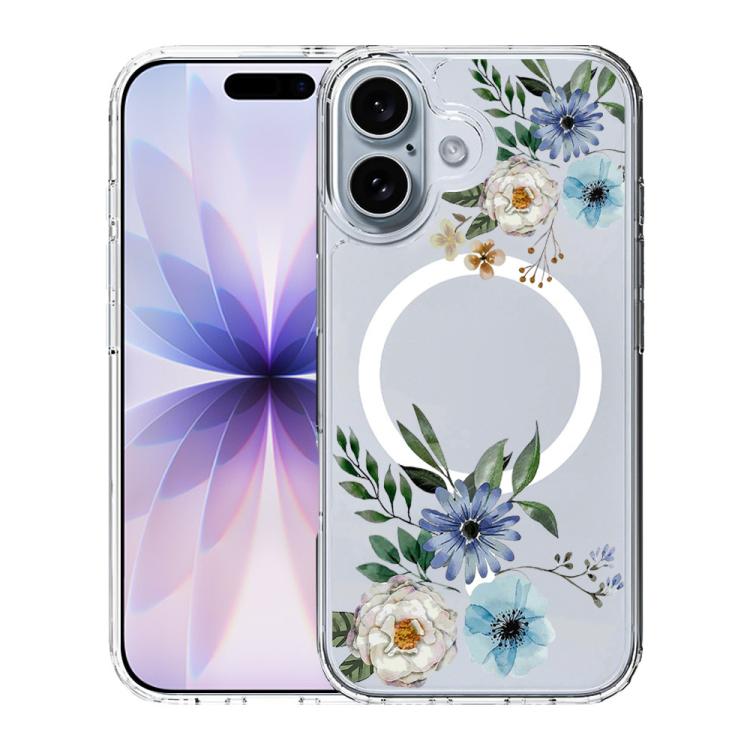 Custodia per telefono antiurto magnetica in TPU + PC con stampa a motivi., For iPhone 17