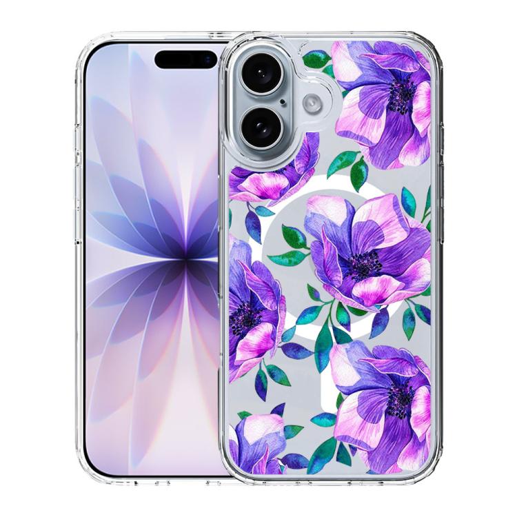 Custodia per telefono antiurto magnetica in TPU + PC con stampa a motivi., For iPhone 17
