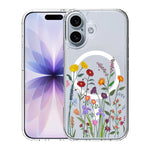 Custodia per telefono antiurto magnetica in TPU + PC con stampa a motivi., For iPhone 17