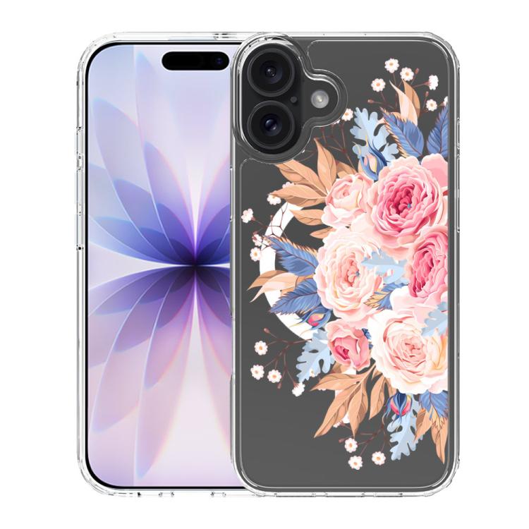Custodia per telefono antiurto magnetica in TPU + PC con stampa a motivi., For iPhone 17