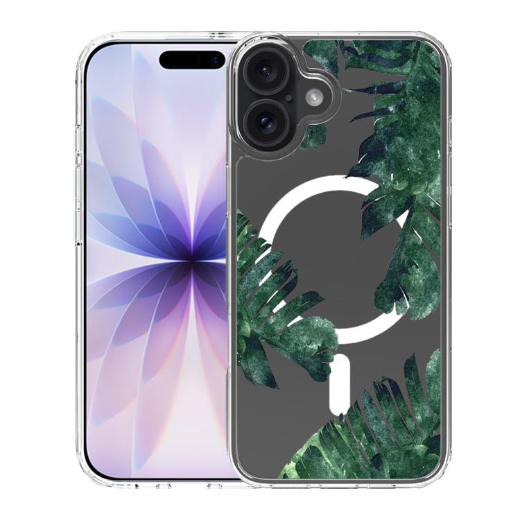 Custodia per telefono antiurto magnetica in TPU + PC con stampa a motivi., For iPhone 17