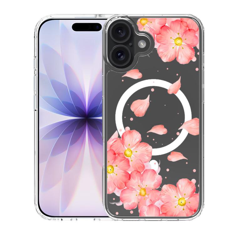 Custodia per telefono antiurto magnetica in TPU + PC con stampa a motivi., For iPhone 17