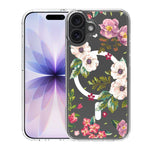 Custodia per telefono antiurto magnetica in TPU + PC con stampa a motivi., For iPhone 17