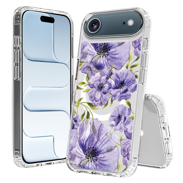Custodia per telefono antiurto magnetica in TPU + PC con stampa a motivi., For iPhone Air
