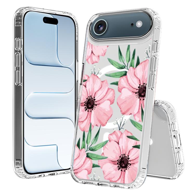 Custodia per telefono antiurto magnetica in TPU + PC con stampa a motivi., For iPhone Air