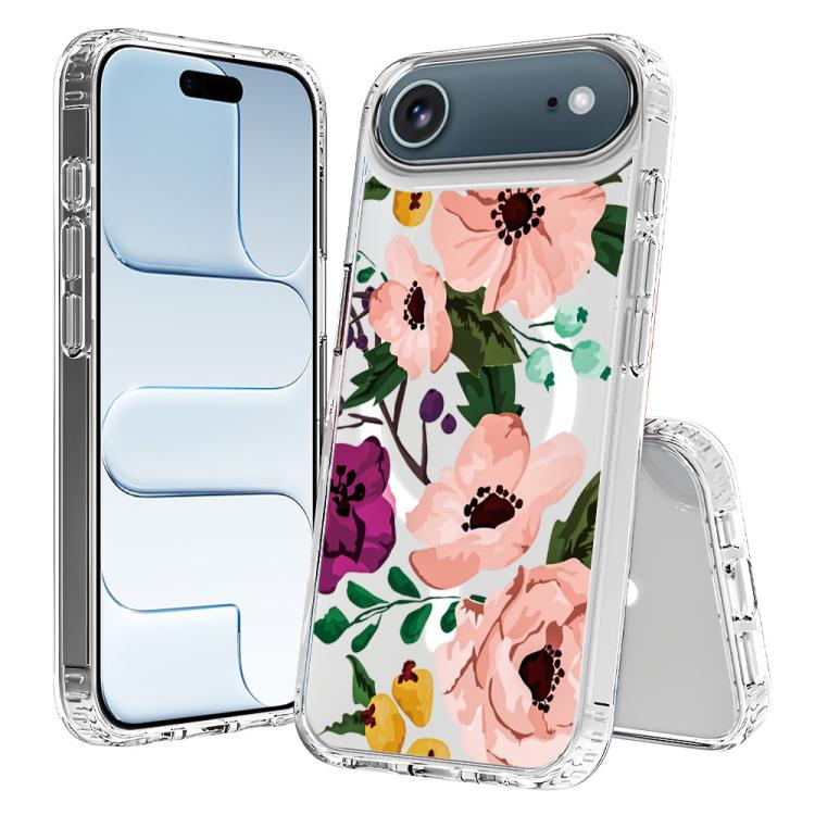 Custodia per telefono antiurto magnetica in TPU + PC con stampa a motivi., For iPhone Air
