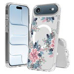 Custodia per telefono antiurto magnetica in TPU + PC con stampa a motivi., For iPhone Air