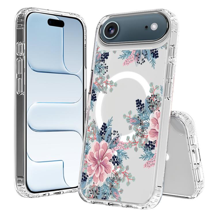 Custodia per telefono antiurto magnetica in TPU + PC con stampa a motivi., For iPhone Air