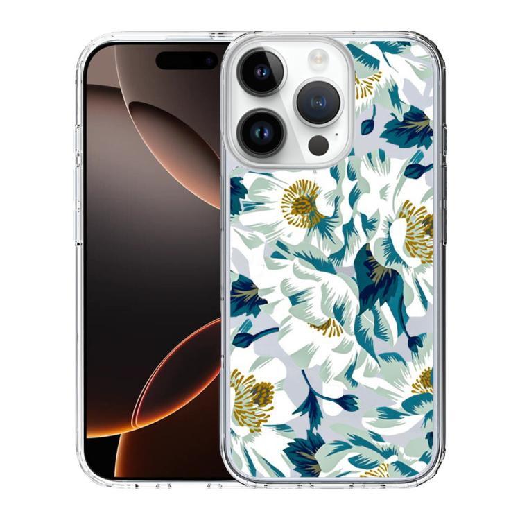 Custodia per telefono antiurto magnetica in TPU + PC con stampa a motivi., For iPhone 16 Pro