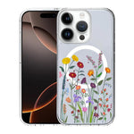 Custodia per telefono antiurto magnetica in TPU + PC con stampa a motivi., For iPhone 16 Pro