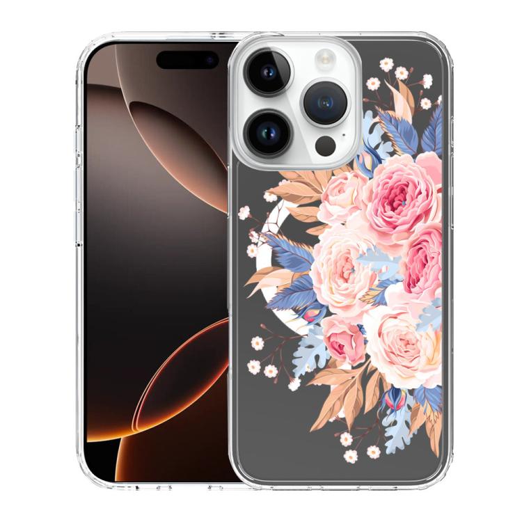 Custodia per telefono antiurto magnetica in TPU + PC con stampa a motivi., For iPhone 16 Pro