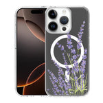 Custodia per telefono antiurto magnetica in TPU + PC con stampa a motivi., For iPhone 16 Pro
