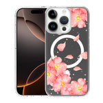 Custodia per telefono antiurto magnetica in TPU + PC con stampa a motivi., For iPhone 16 Pro