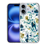 Custodia per telefono antiurto magnetica in TPU + PC con stampa a motivi., For iPhone 16 Plus