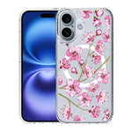Custodia per telefono antiurto magnetica in TPU + PC con stampa a motivi., For iPhone 16