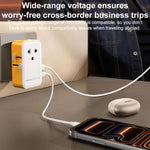 Adattatore da viaggio universale MOMAX GaN 25W 4 porte