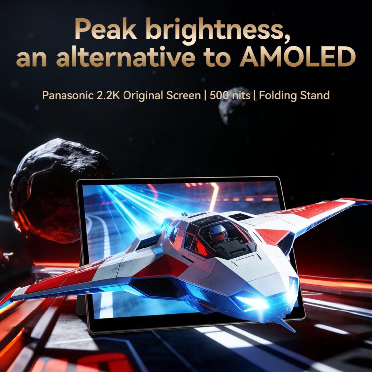 HAILESI S135 13.5 inch 2.2K 500nit Portable Monitor with Folding Stand