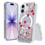 Custodia antiurto magnetica in TPU e PC per iPhone 17
