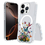 Custodia antiurto magnetica in TPU e PC per iPhone 16 Pro