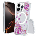 Custodia antiurto magnetica in TPU e PC per iPhone 16 Pro