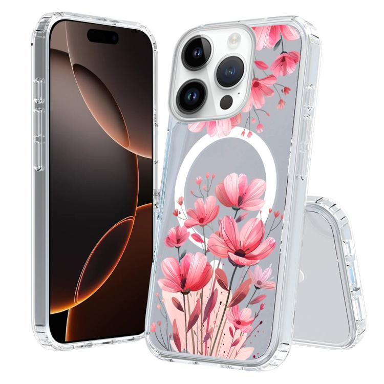 Custodia antiurto magnetica in TPU e PC per iPhone 16 Pro