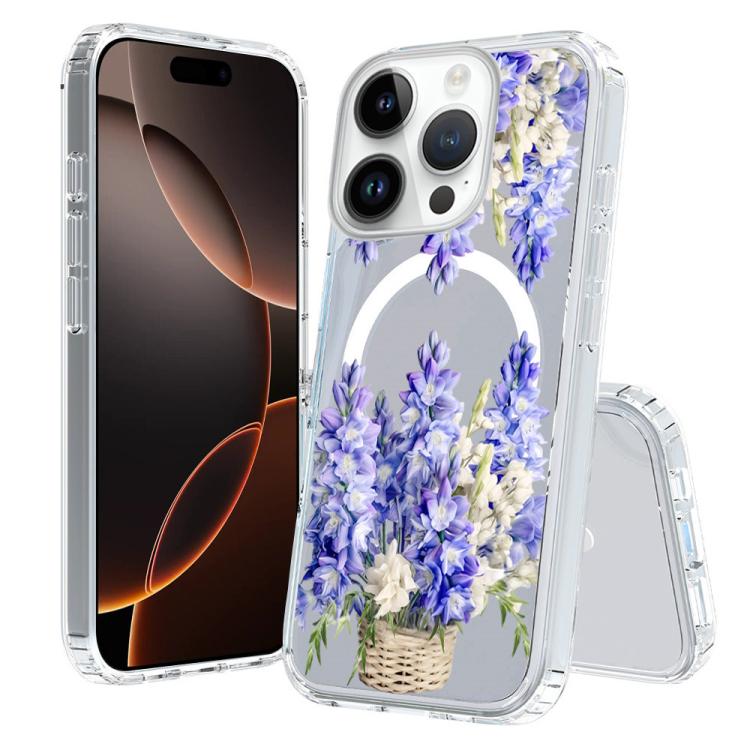 Custodia antiurto magnetica in TPU e PC per iPhone 16 Pro