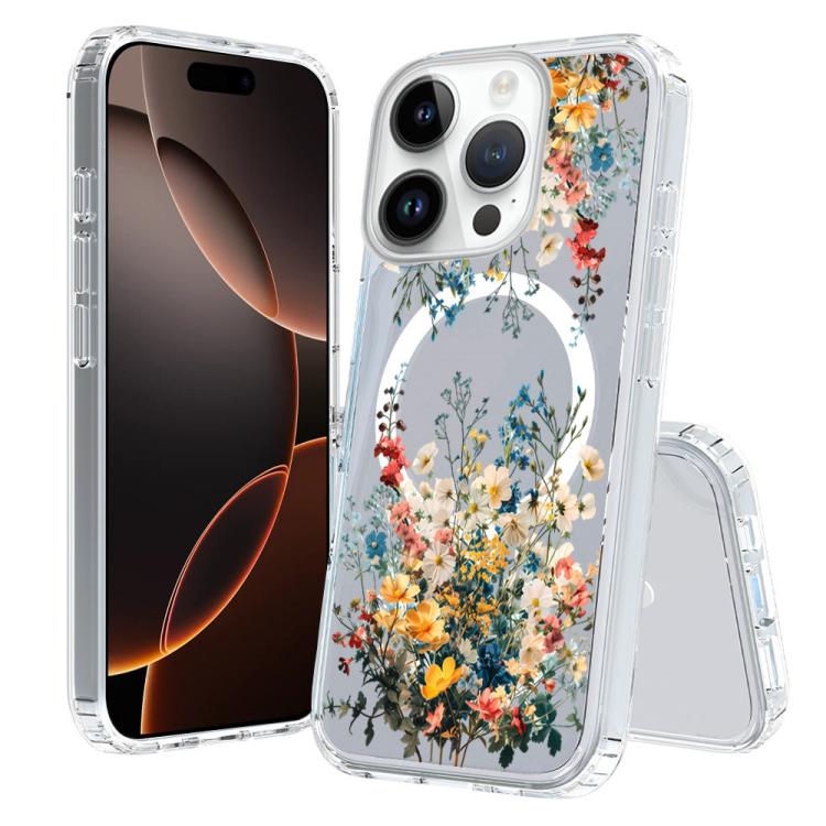 Custodia antiurto magnetica in TPU e PC per iPhone 16 Pro