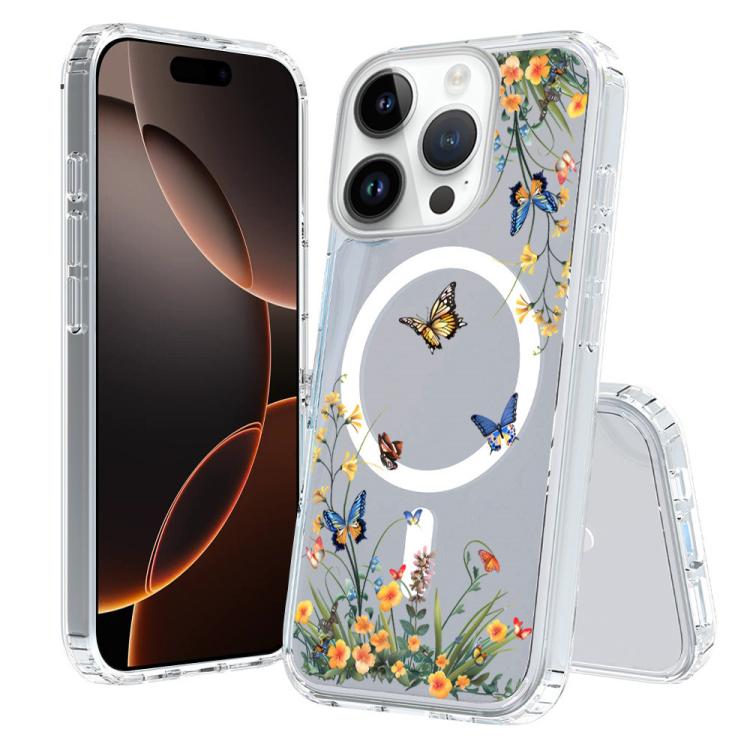 Custodia antiurto magnetica in TPU e PC per iPhone 16 Pro