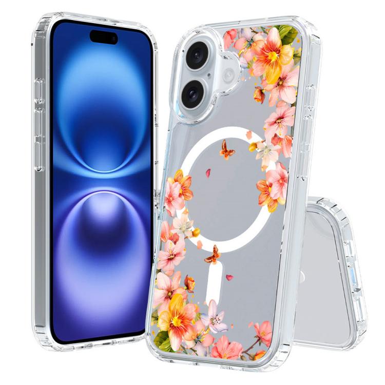 Custodia antiurto magnetica TPU PC per iPhone 16 Plus
