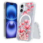 Custodia antiurto magnetica in TPU e PC per iPhone 16