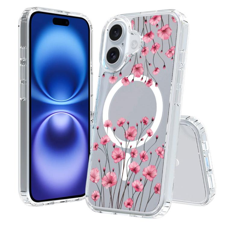 Custodia antiurto magnetica in TPU e PC per iPhone 16