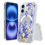 Custodia antiurto magnetica in TPU e PC per iPhone 16