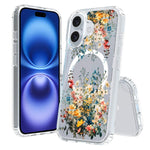 Custodia antiurto magnetica in TPU e PC per iPhone 16
