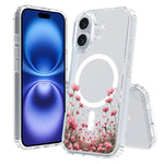 Custodia antiurto magnetica in TPU e PC per iPhone 16