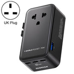 Adattatore da viaggio universale GaN 70W 4 porte Momax