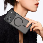 Custodia magnetica TPU con pellicola per iPhone compatibili