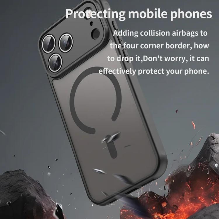 Custodia magnetica TPU con pellicola per iPhone compatibili