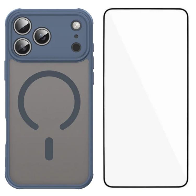 Custodia magnetica TPU con pellicola per iPhone compatibili