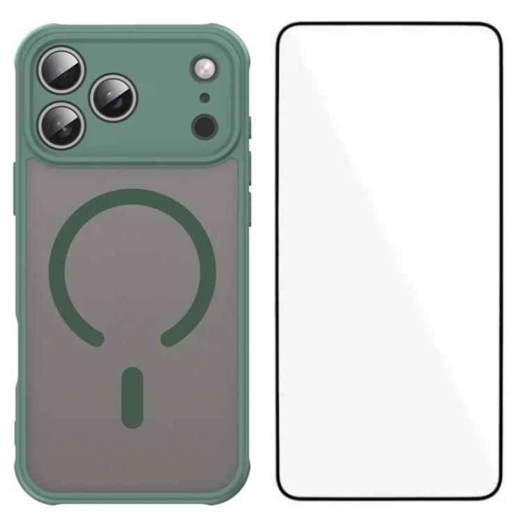 Custodia magnetica TPU con pellicola per iPhone compatibili