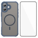 Custodia magnetica TPU con pellicola per iPhone compatibili