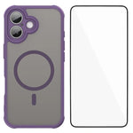 Custodia magnetica TPU con pellicola per iPhone compatibili