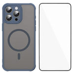 Custodia magnetica TPU con pellicola per iPhone compatibili