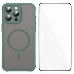 Custodia magnetica TPU con pellicola per iPhone compatibili