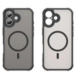 Custodia magnetica per telefono WANLONFENG serie FD Skin Touch con pellicola protettiva per lo schermo., For iPhone 16, For iPhone 15 Pro Max, For iPhone 15 Pro, For iPhone 15