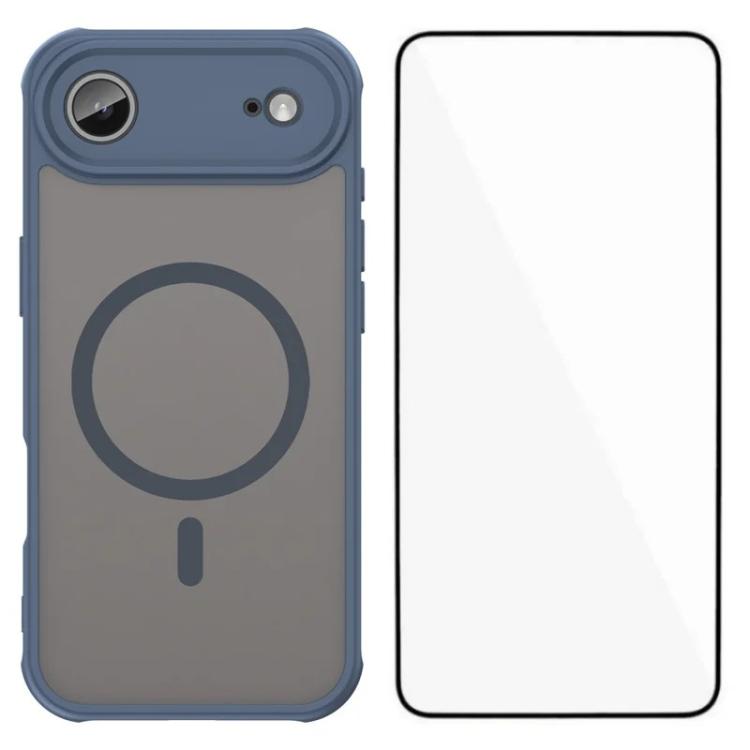 Custodia magnetica TPU con pellicola per iPhone compatibili