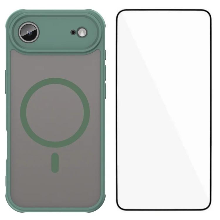 Custodia magnetica TPU con pellicola per iPhone compatibili