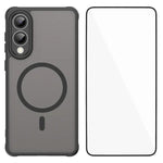 Custodia magnetica per telefono WANLONFENG serie FD Skin Touch con pellicola protettiva per lo schermo., For Samsung Galaxy S25 FE 5G, For Samsung Galaxy S25 Edge 5G, For Samsung Galaxy S25 5G, For Samsung Galaxy S25+ 5G